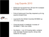 Click to View: 4. Log Exports 2010