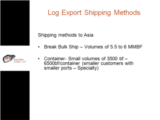 Click to View: 7. Log Export Shipping Methods