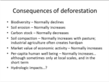 Click to View: 6. Consequences of deforestation