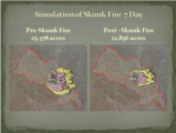 Click to View: 44. Simulation of Skunk Fire  7 Day